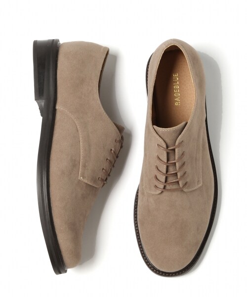 RAGEBLUE（レイジブルー）の「プレーントゥシューズSS（シューズ・ブラック/ベージュ/ネイビー）」の2枚目の写真