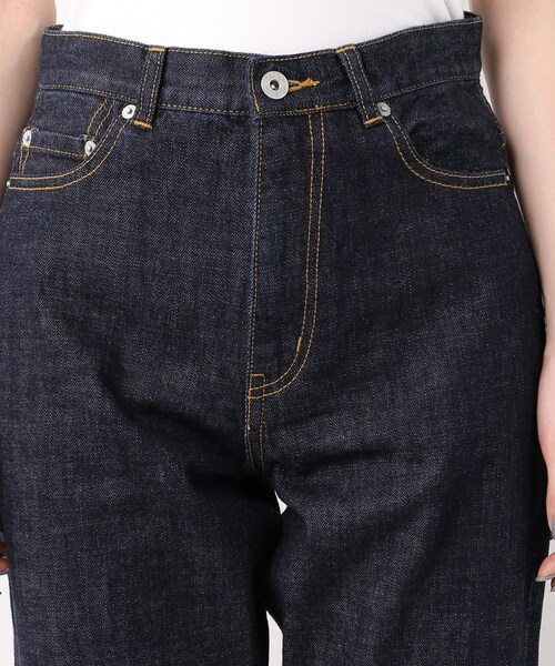 SLOBE IENA スローブイエナ ストレートデニムパンツ ブラック 38 SLOBE IENA LE DENIM ストレートパンツ ブラック 38 - メルカリ