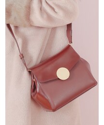 KORMARCH | ワンボタンスクエアショルダーバッグ(ショルダーバッグ)