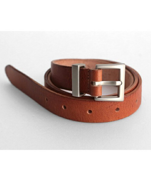 DHOLIC（ディーホリック）の「シルバーバックルレザーベルト（ベルト・レディース・FREE）」の3枚目の写真