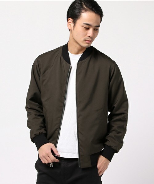 UNION STATION（ユニオンステーション）の「【2017SS商品】刺繍【ワシ】リバーシブル仕様スカジャン＆MA-1（ブルゾン・メンズ・ブラック/ブラック×ホワイト/ネイビー・S/M/L/LL）」の11枚目の写真