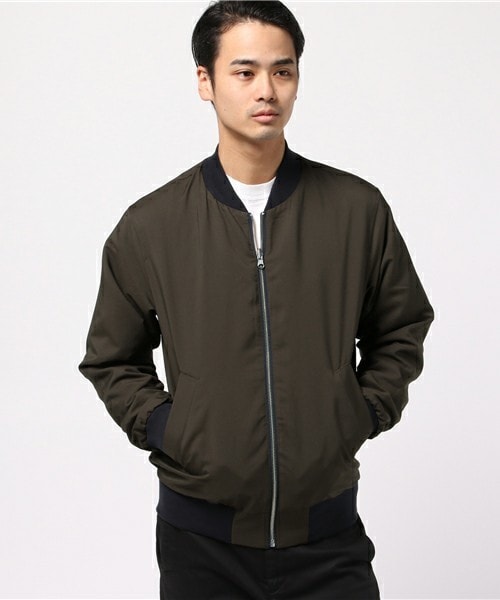 UNION STATION（ユニオンステーション）の「【2017SS商品】刺繍【ワシ】リバーシブル仕様スカジャン＆MA-1（ブルゾン・メンズ・ブラック/ブラック×ホワイト/ネイビー・S/M/L/LL）」の12枚目の写真