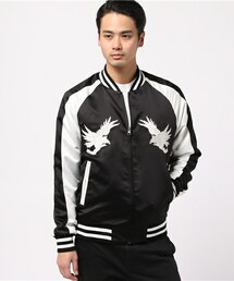 UNION STATION | 【2017SS商品】刺繍【ワシ】リバーシブル仕様スカジャン＆MA-1(ブルゾン)
