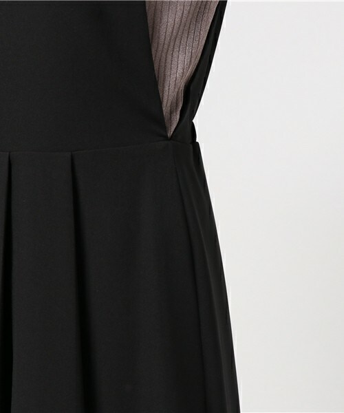 archives（アルシーヴ）の「タックジャンスカ（ワンピース・レディース・ブラック/シルバーグレー/ネイビー・MEDIUM）」の10枚目の写真