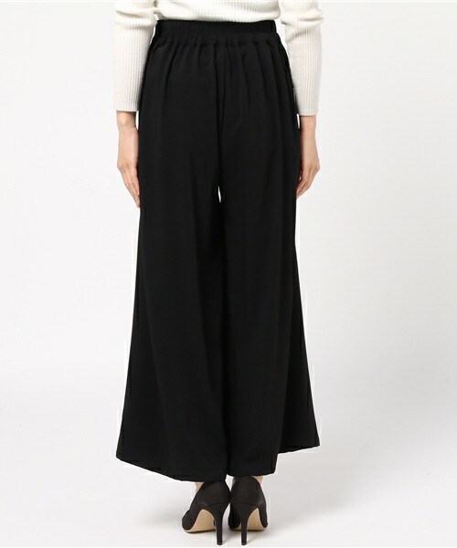 archives（アルシーヴ）の「レースアップワイドパンツ（その他パンツ・レディース・アイボリー/ブラック/グレー・MEDIUM）」の6枚目の写真