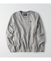 American Eagle | AEOコットンVネックセーター(ニット/セーター)