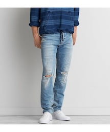 American Eagle | AEOフレックスエアースリムストレートジーンズ(デニムパンツ)