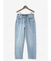 PLST | コットンストレッチハイライズボーイフレンドデニムパンツ(パンツ)