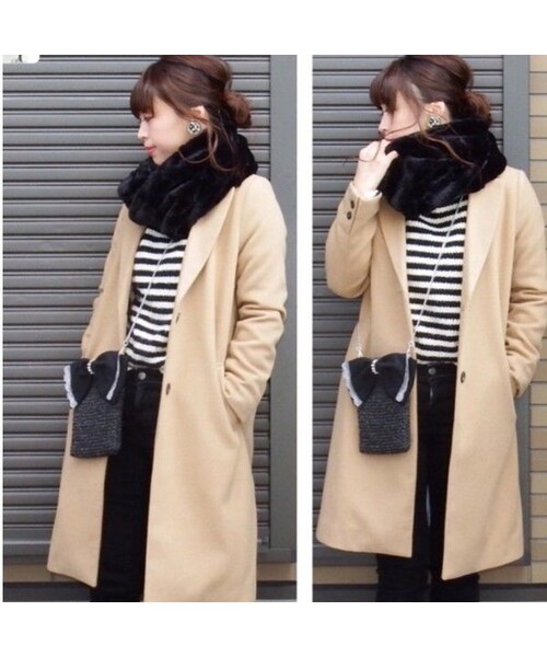 Hime.（ヒメ）の「Hime.フランス製生地くるみボタンイヤリング（イヤリング・レディース・その他）」の10枚目の写真