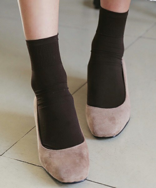 DHOLIC（ディーホリック）の「3TYPEスエードライクパンプス（パンプス・レディース・A-225/A-230/A-235/A-240/A-245/A-250/B-225/B-230/B-235/B-240/B-245/B-250/C-225/C-230/C-235/C-240/C-245/C-250）」の3枚目の写真