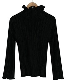 2PER | ベルベットベルスリーブハイネックリブTシャツ(P0000EVH)(Tシャツ/カットソー)