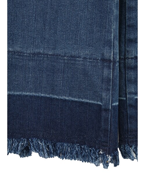 31 Sons de mode（トランテアン　ソン　ドゥ　モード）の「裾配色デニムバギーパンツ（パンツ・レディース・ブルー・36/38）」の5枚目の写真