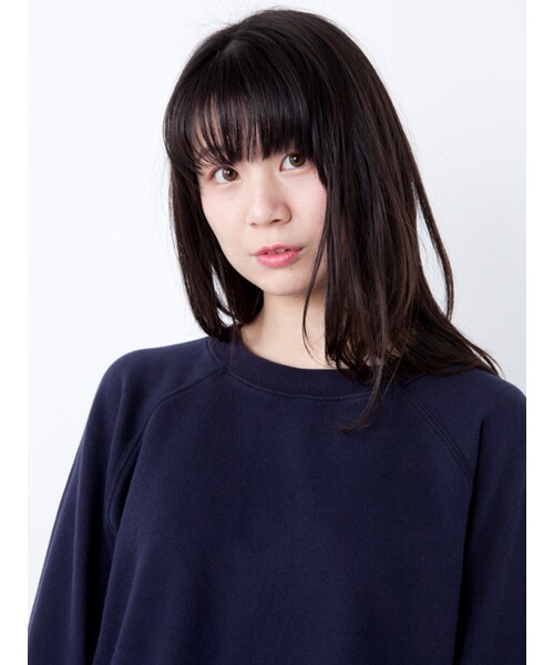 w closet(ダブルクローゼット)の「【S/S】袖スリット刺繍入り裏毛プルオーバー(トップス・レディース・Lピンク/ネイビー/ブラック・FREE)」の7枚目の写真