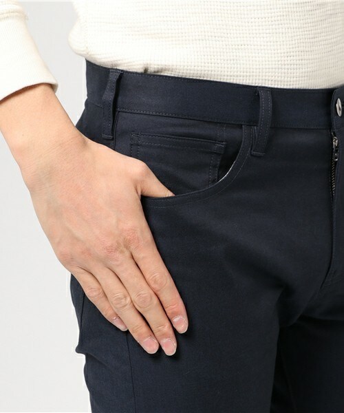 UNION STATION（ユニオンステーション）の「ナチュラルストレッチパンツ（チノパンツ・メンズ・オフホワイト/グレー/ブルー/ネイビー・S/M/L/LL）」の10枚目の写真