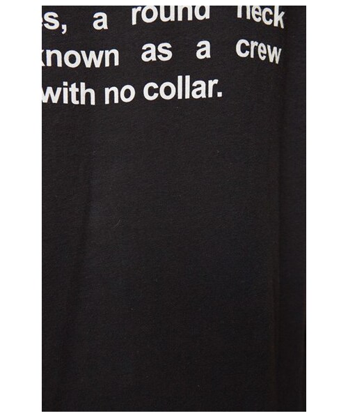 VETEMENTS（ヴェトモン）の「Women's Vetements Entry Level Tee（Tシャツ/カットソー・レディース・Black・Large/Medium/Small）」の5枚目の写真