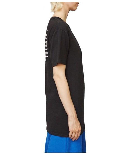 VETEMENTS（ヴェトモン）の「Women's Vetements Entry Level Tee（Tシャツ/カットソー・レディース・Black・Large/Medium/Small）」の2枚目の写真