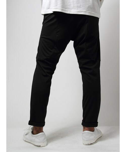 Luv maison（ラブメゾン）の「リラックス3D9分丈パンツ（パンツ・メンズ・ブラック/カーキ・M/L）」の3枚目の写真