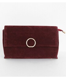 DHOLIC | 2WAYリングポイントスクエアフラップバッグ(ショルダーバッグ)