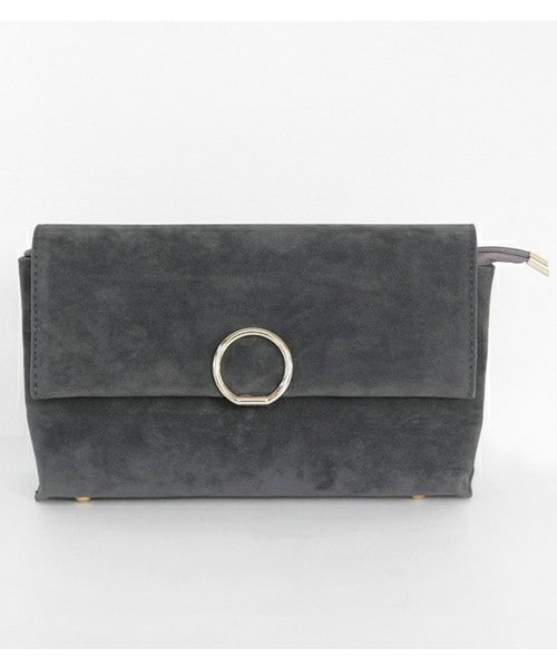 DHOLIC（ディーホリック）の「2WAYリングポイントスクエアフラップバッグ（ショルダーバッグ・レディース・FREE）」の2枚目の写真