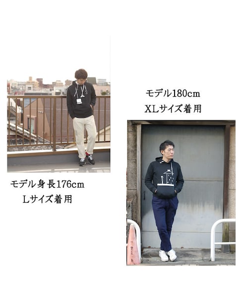 NIRAME.CO（ニラメッコ）の「忘れ物パーカー　ブラック（パーカー・メンズ・その他）」の7枚目の写真