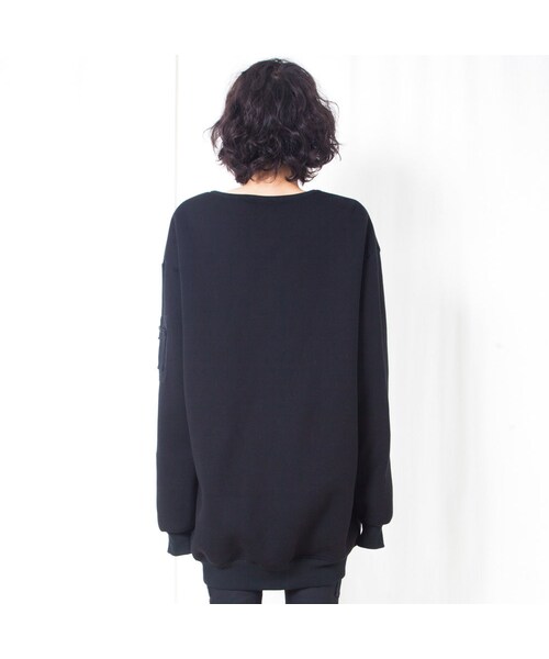 NICK NEEDLES（ニックニードルズ）の「NICK NEEDLES  /  POKE SWEAT / BLACK（スウェット・その他）」の3枚目の写真