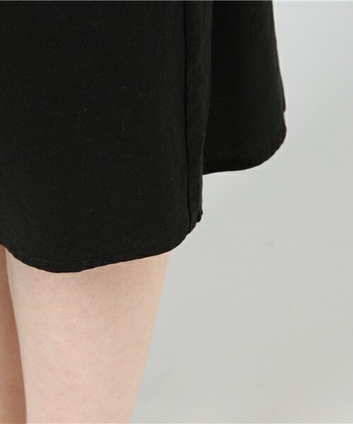 FRAPBOIS（フラボア）の「ビエラックス（シャツワンピース・レディース・ブラック/グレー/ベージュ・0/1）」の10枚目の写真