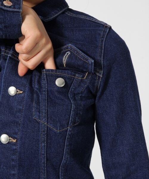 LOWRYS FARM（ローリーズファーム）の「ＣＯＮＥＧジャン（ジャケット/アウター・ライトデニム/USED85/ブルーデニム）」の15枚目の写真
