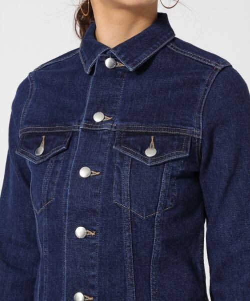 LOWRYS FARM（ローリーズファーム）の「ＣＯＮＥＧジャン（ジャケット/アウター・ライトデニム/USED85/ブルーデニム）」の10枚目の写真