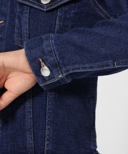 LOWRYS FARM（ローリーズファーム）の「ＣＯＮＥＧジャン（ジャケット/アウター・ライトデニム/USED85/ブルーデニム）」の12枚目の写真