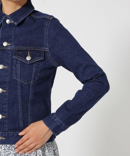 LOWRYS FARM（ローリーズファーム）の「ＣＯＮＥＧジャン（ジャケット/アウター・ライトデニム/USED85/ブルーデニム）」の11枚目の写真