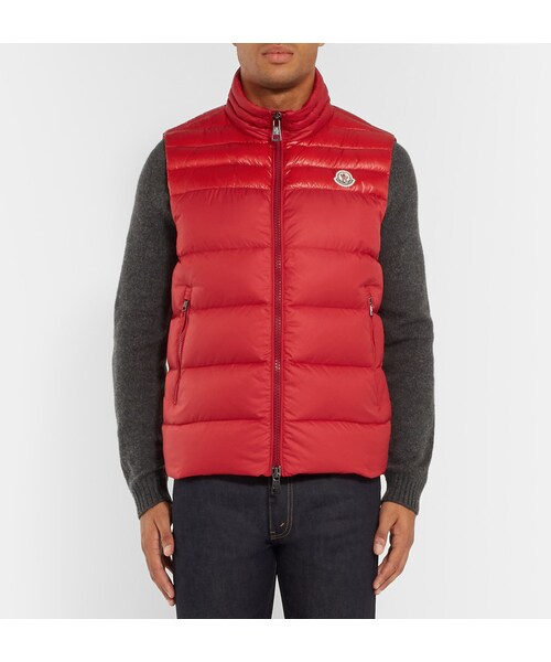 MONCLER モンクレール DUPRES 切替 ダウンベスト 0 黒 ブラック