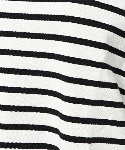 archives（アルシーヴ）の「バスクボーダープルオーバー（Tシャツ/カットソー・レディース・ブラック/ネイビー/その他・MEDIUM）」の10枚目の写真