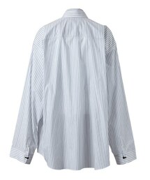 DRESSEDUNDRESSED 長袖シャツ ホワイトストライプ DRESSEDUNDRESSED（ドレスドアンドレスド）の「DRESSEDUNDRESSED