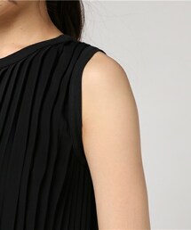極美品　maison margiela プリーツ切り替えワンピース　ブラック38 20170122124423387_215.jpg