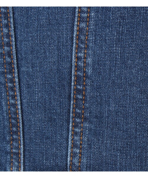 laboratory work（ラボラトリーワーク）の「ストレッチデニムノーカラーGジャン（ジャケット/アウター・レディース・ブルー/ネイビー・M）」の12枚目の写真