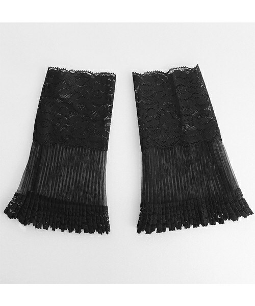 DHOLIC（ディーホリック）の「レースプリーツレイヤードカフス（その他・レディース・FREE）」の2枚目の写真