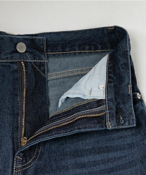 archives（アルシーヴ）の「ストレートデニムパンツ（デニムパンツ・レディース・ネイビー/ロイヤルブルー・SMALL/MEDIUM）」の10枚目の写真