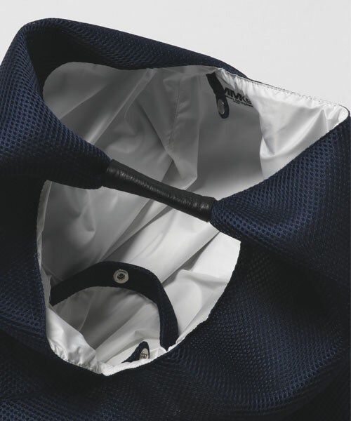 MM6 Maison Margiela（ｴﾑｴﾑｼｯｸｽ ﾒｿﾞﾝ ﾏﾙｼﾞｪﾗ）の「MM6 Maison Margiela トライアングルネットトートバッグ（ハンドバッグ・レディース・ブラック/ブルー/ローズ・FREE）」の9枚目の写真