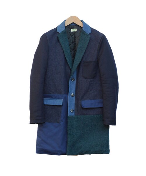 NIRAME.CO（ニラメッコ）の「群青チェスターコート（チェスターコート・メンズ・その他）」の6枚目の写真