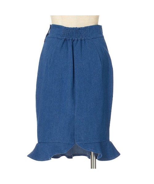 an another angelus（アンアナザーアンジェラス）の「ダブルプチリボンデニムタイトスカート/an another angelus（デニムスカート・レディース・その他）」の5枚目の写真