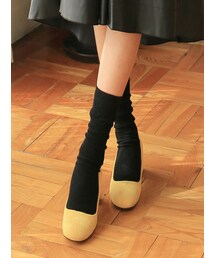 KORMARCH | スクエアトゥパンプスヒール(パンプス)