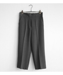 DHOLIC | バックゴムワイドクロップドスラックスパンツ(スラックス)