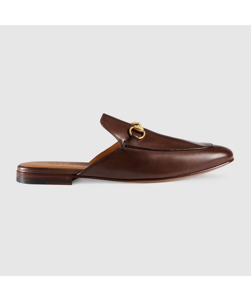 GUCCI（グッチ）の「Leather Horsebit slipper（その他シューズ・メンズ・GucciGhost print leather__426219DSS00417/GucciGhost print leather__426219DW400896/black leather__426219BLM001000/brown leather__426219BLM002024・5 = 5.5 US/5.5 = 6 US/6 = 6.5 US/6.5 = 7 US/7 = 7.5 US/7.5 = 8 US/8 = 8.5 US/8.5 = 9 US/9 = 9.5 US/9.5 = 10 US/10 = 10.5 US/10.5 = 11 US/11 = 11.5 US/12 = 12.5 US/13 = 13.5 US/13.5 = 14 US/14 = 14.5 US）」の15枚目の写真