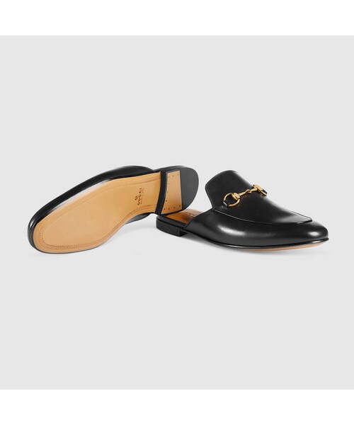 GUCCI（グッチ）の「Leather Horsebit slipper（その他シューズ・メンズ・GucciGhost print leather__426219DSS00417/GucciGhost print leather__426219DW400896/black leather__426219BLM001000/brown leather__426219BLM002024・5 = 5.5 US/5.5 = 6 US/6 = 6.5 US/6.5 = 7 US/7 = 7.5 US/7.5 = 8 US/8 = 8.5 US/8.5 = 9 US/9 = 9.5 US/9.5 = 10 US/10 = 10.5 US/10.5 = 11 US/11 = 11.5 US/12 = 12.5 US/13 = 13.5 US/13.5 = 14 US/14 = 14.5 US）」の6枚目の写真