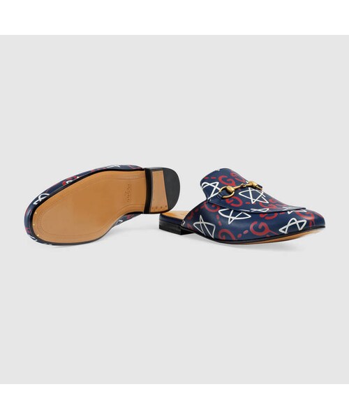 GUCCI（グッチ）の「Leather Horsebit slipper（その他シューズ・メンズ・GucciGhost print leather__426219DSS00417/GucciGhost print leather__426219DW400896/black leather__426219BLM001000/brown leather__426219BLM002024・5 = 5.5 US/5.5 = 6 US/6 = 6.5 US/6.5 = 7 US/7 = 7.5 US/7.5 = 8 US/8 = 8.5 US/8.5 = 9 US/9 = 9.5 US/9.5 = 10 US/10 = 10.5 US/10.5 = 11 US/11 = 11.5 US/12 = 12.5 US/13 = 13.5 US/13.5 = 14 US/14 = 14.5 US）」の11枚目の写真