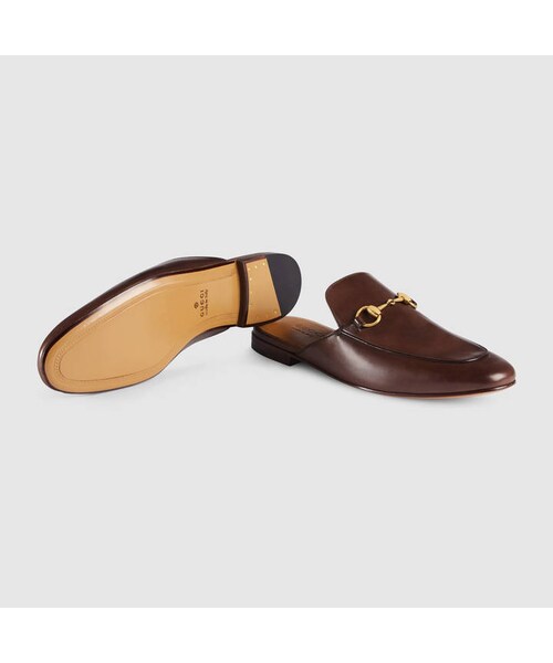 GUCCI（グッチ）の「Leather Horsebit slipper（その他シューズ・メンズ・GucciGhost print leather__426219DSS00417/GucciGhost print leather__426219DW400896/black leather__426219BLM001000/brown leather__426219BLM002024・5 = 5.5 US/5.5 = 6 US/6 = 6.5 US/6.5 = 7 US/7 = 7.5 US/7.5 = 8 US/8 = 8.5 US/8.5 = 9 US/9 = 9.5 US/9.5 = 10 US/10 = 10.5 US/10.5 = 11 US/11 = 11.5 US/12 = 12.5 US/13 = 13.5 US/13.5 = 14 US/14 = 14.5 US）」の22枚目の写真
