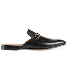 GUCCI | Leather Horsebit slipper(その他シューズ)
