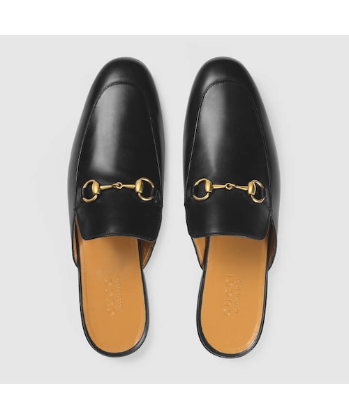 GUCCI（グッチ）の「Leather Horsebit slipper（その他シューズ・メンズ・GucciGhost print leather__426219DSS00417/GucciGhost print leather__426219DW400896/black leather__426219BLM001000/brown leather__426219BLM002024・5 = 5.5 US/5.5 = 6 US/6 = 6.5 US/6.5 = 7 US/7 = 7.5 US/7.5 = 8 US/8 = 8.5 US/8.5 = 9 US/9 = 9.5 US/9.5 = 10 US/10 = 10.5 US/10.5 = 11 US/11 = 11.5 US/12 = 12.5 US/13 = 13.5 US/13.5 = 14 US/14 = 14.5 US）」の7枚目の写真
