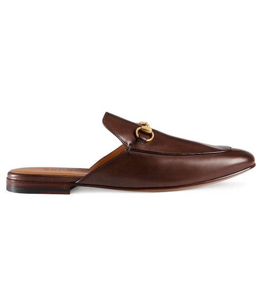 GUCCI（グッチ）の「Leather Horsebit slipper（その他シューズ・メンズ・GucciGhost print leather__426219DSS00417/GucciGhost print leather__426219DW400896/black leather__426219BLM001000/brown leather__426219BLM002024・5 = 5.5 US/5.5 = 6 US/6 = 6.5 US/6.5 = 7 US/7 = 7.5 US/7.5 = 8 US/8 = 8.5 US/8.5 = 9 US/9 = 9.5 US/9.5 = 10 US/10 = 10.5 US/10.5 = 11 US/11 = 11.5 US/12 = 12.5 US/13 = 13.5 US/13.5 = 14 US/14 = 14.5 US）」の3枚目の写真