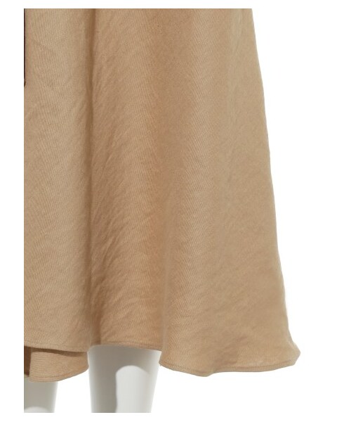 Mila Owen（ミラオーウェン）の「リネンカシュクールワンピース  